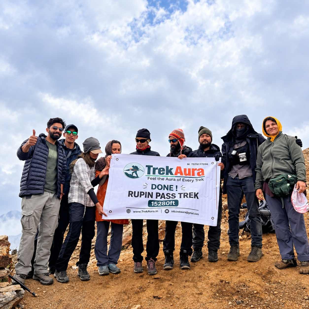 The Rupin Pass Trek - Classic crossover treks.