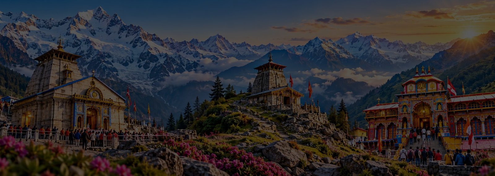 Kedarnath-Badrinath Do Dham Yatra with Tungnath Trek